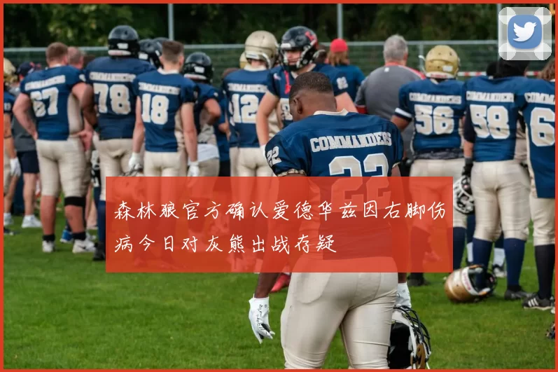 森林狼官方确认爱德华兹因右脚伤病今日对灰熊出战存疑
