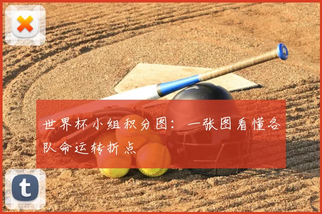 世界杯小组积分图：一张图看懂各队命运转折点