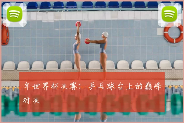 年世界杯决赛:乒乓球台上的巅峰对决