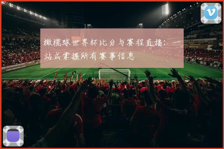 橄榄球世界杯比分与赛程直播:一站式掌握所有赛事信息